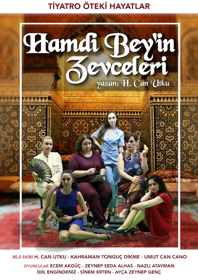 Hamdi Bey'in Zevceleri Afişi